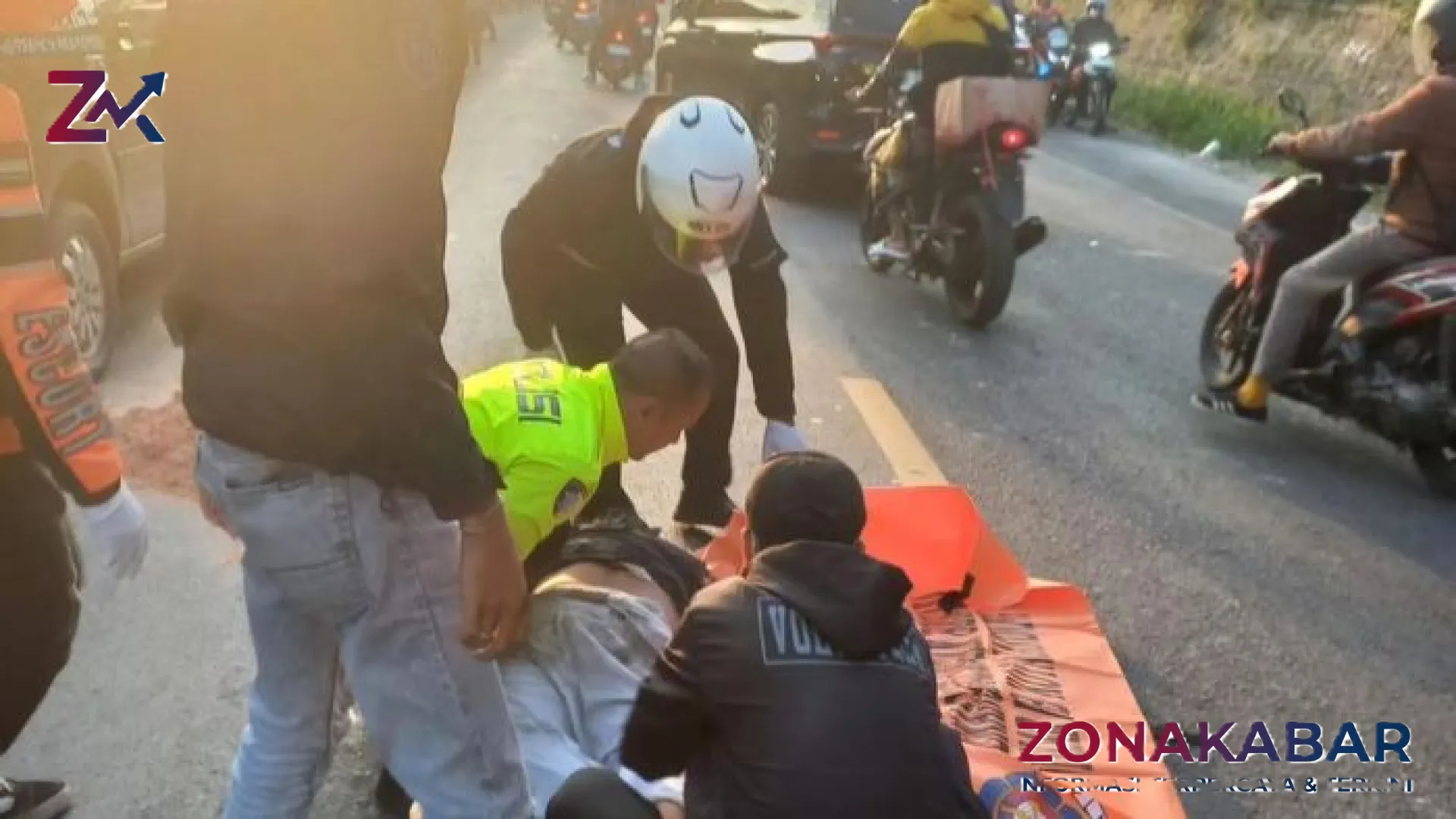 Tragedi Rem Blong di Padalarang: Pemotor Tewas Tergilas Truk Tangki di Jalan Raya Ciburuy