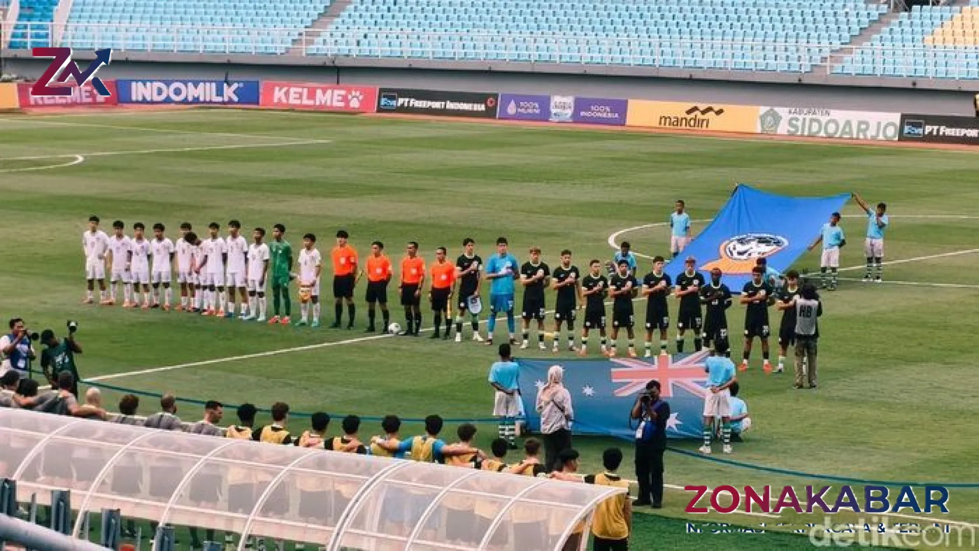 Pesta Gol di Sidoarjo: Australia U-17 Hancurkan Laos 8-0, Amankan Posisi Ketiga Piala AFF U-17 2026