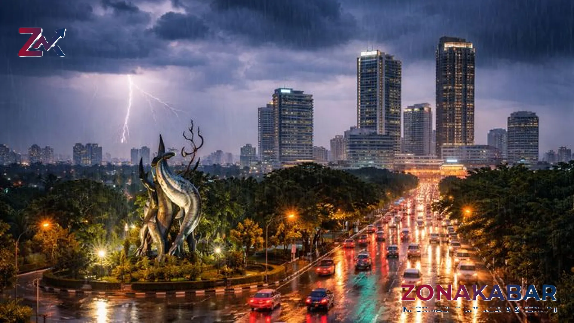 Prakiraan Cuaca Jawa Timur 3 Mei 2026: Pasuruan Siaga Hujan Petir, Surabaya Diprediksi Gerimis
