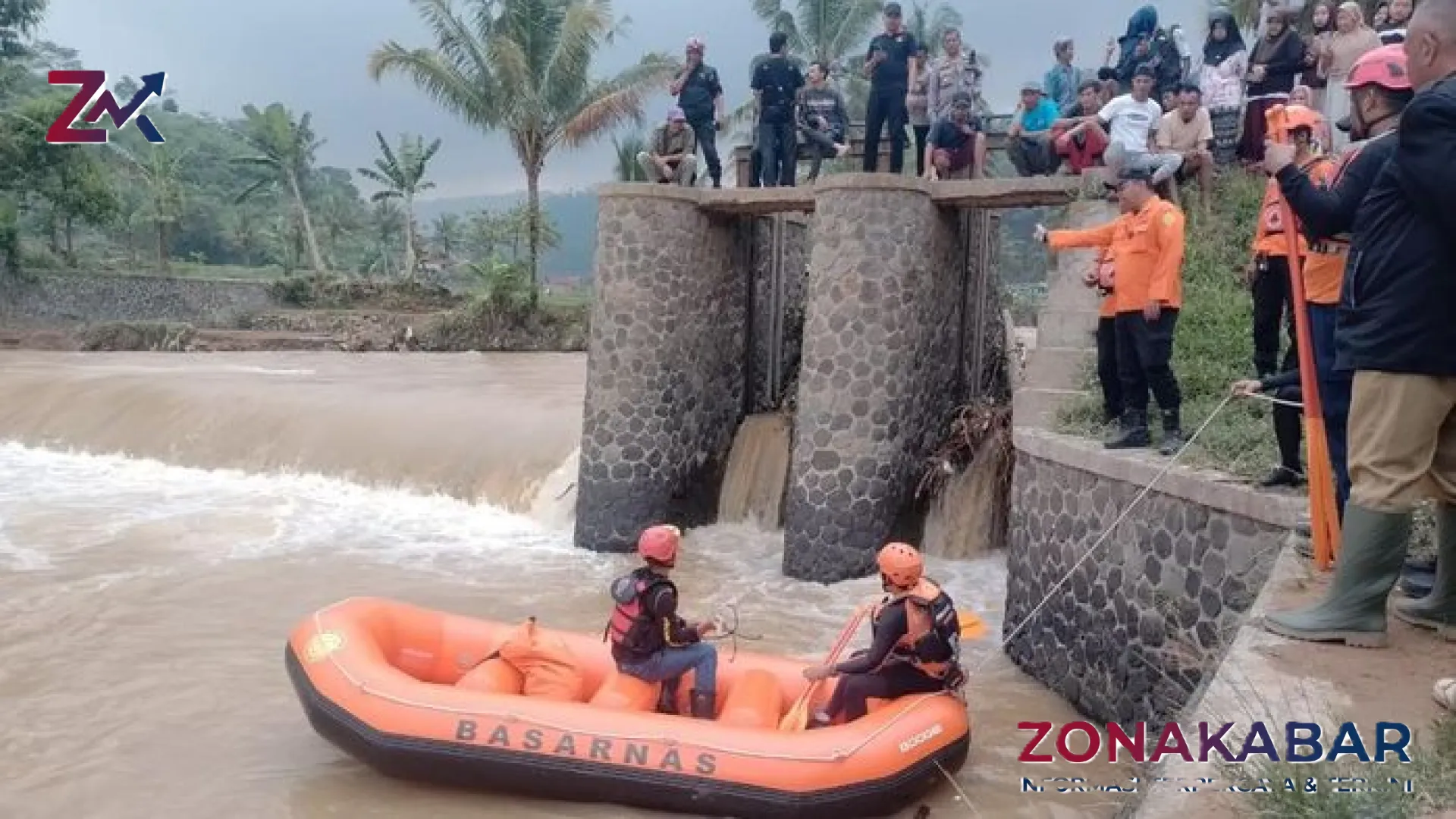 Misteri Hilangnya Pradipta di Aliran Sungai Cibaregbeg: Upaya Pencarian Besar-besaran di Campaka Cianjur
