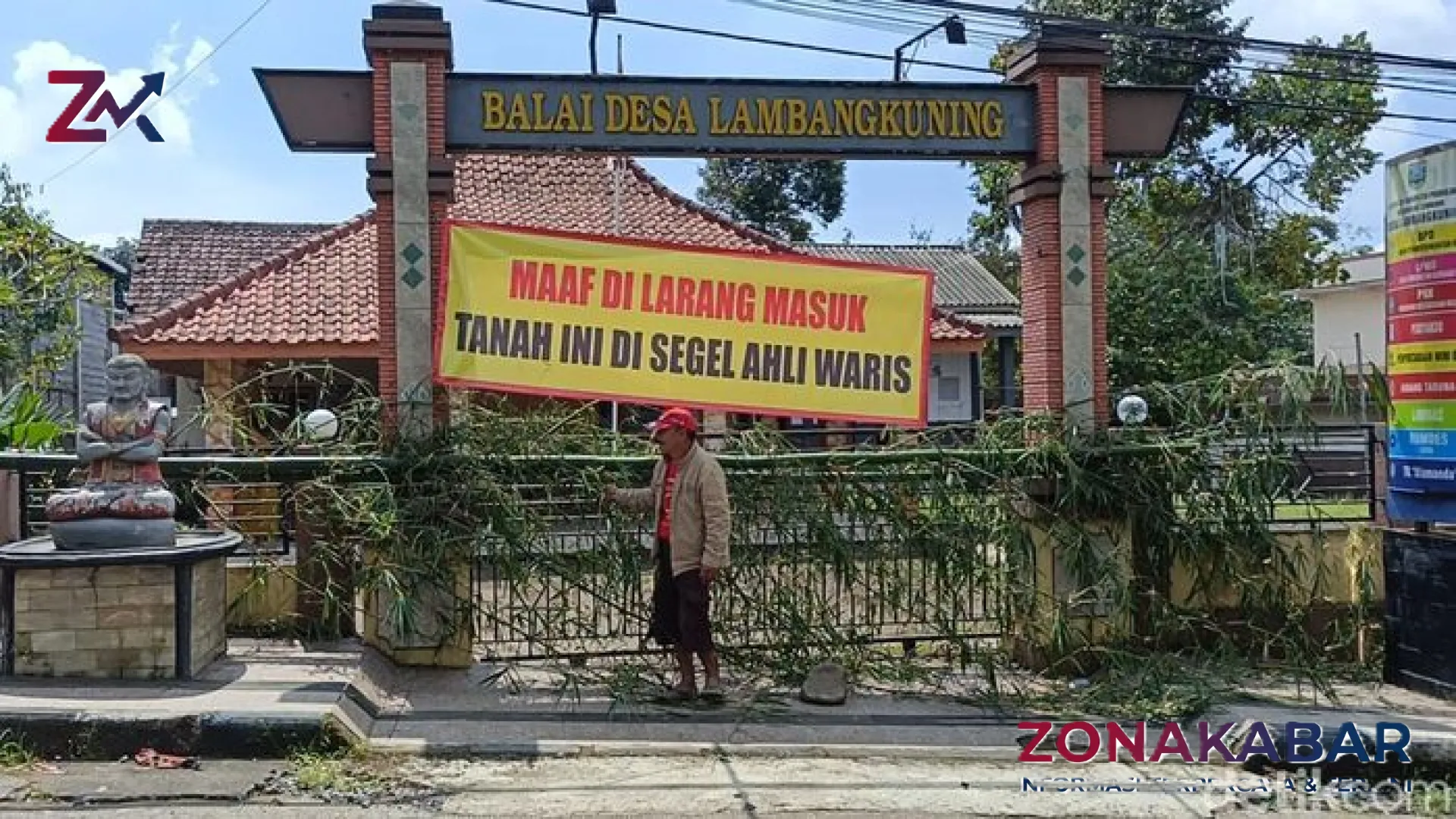 Sengketa Lahan Berujung Segel: Menguak Akar Konflik Kantor Desa Lambang Kuning di Probolinggo