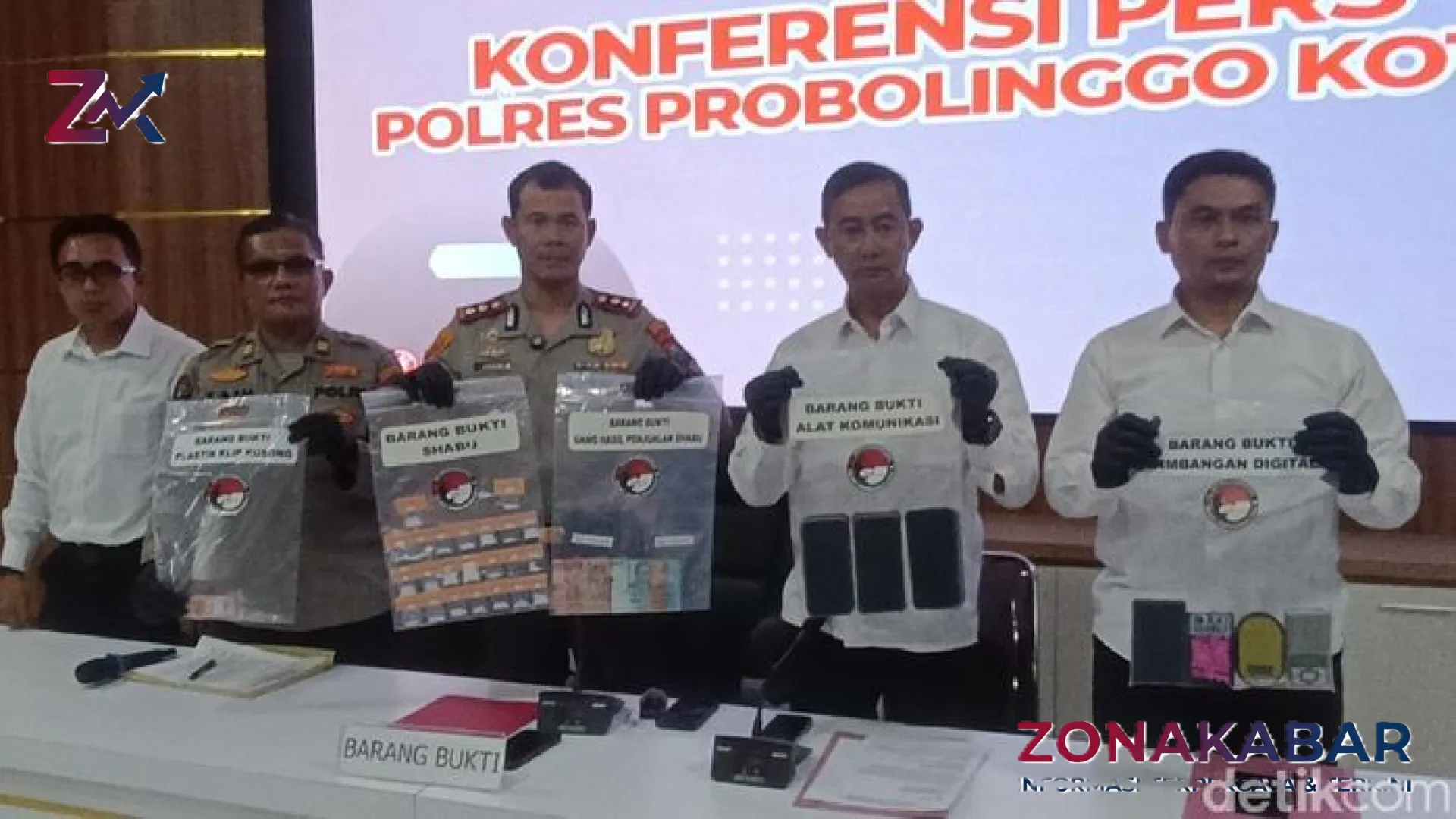 Gempur Jaringan Narkoba, Polres Probolinggo Kota Ringkus 9 Pengedar Sabu dalam Operasi Maraton