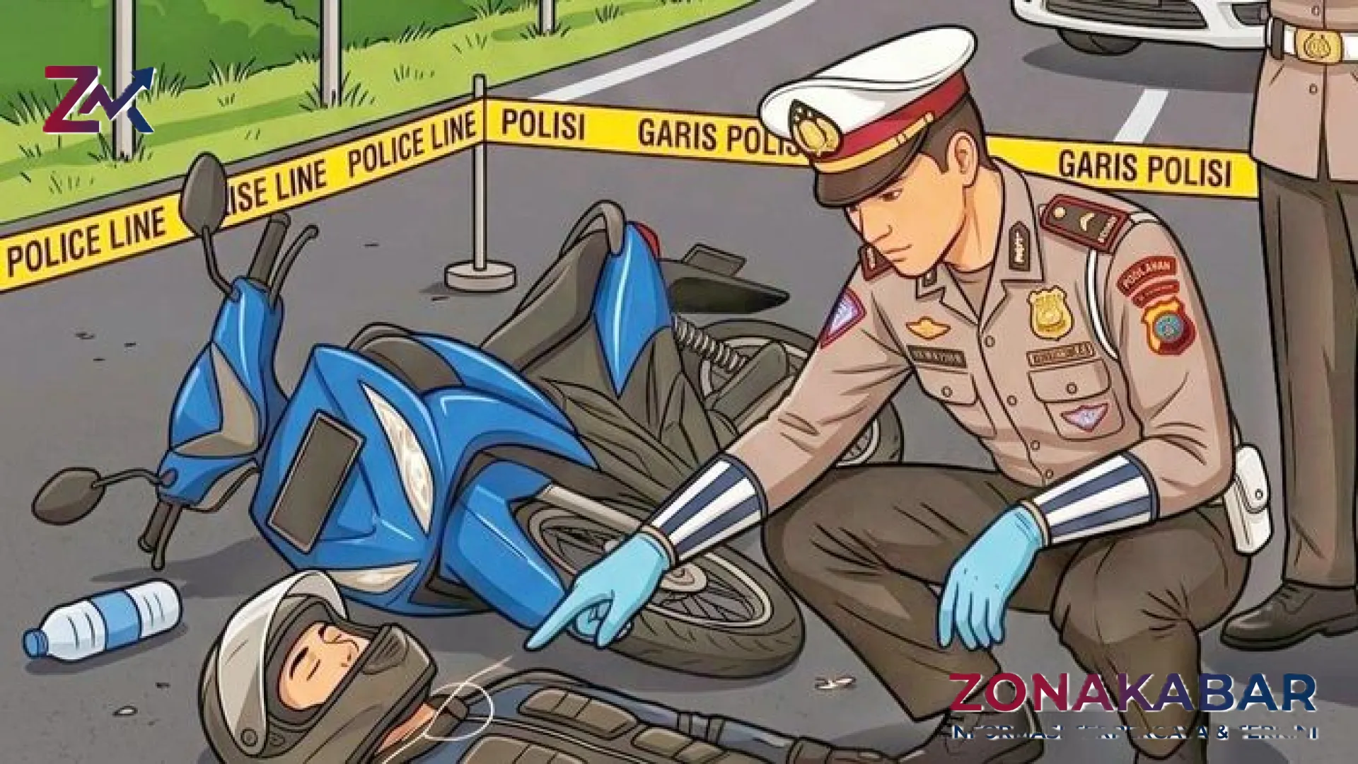 Tragedi di Jalur Pantura: Pemotor Asal Jakarta Tewas Terlindas di Jalan Yos Sudarso Semarang Usai Tergelincir