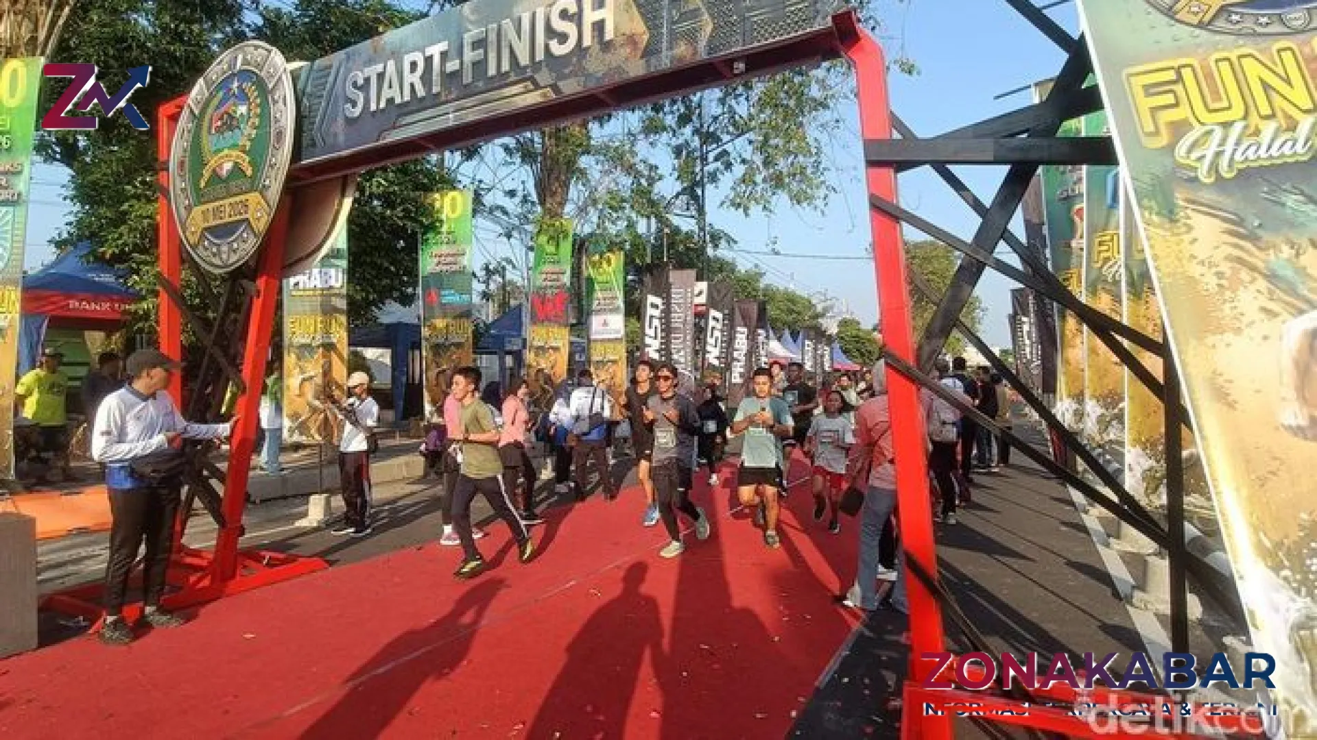 Geliat Semangat di Kota Bayuangga: Ribuan Pelari Warnai Kemeriahan Fun Run Halbi 2026 Probolinggo