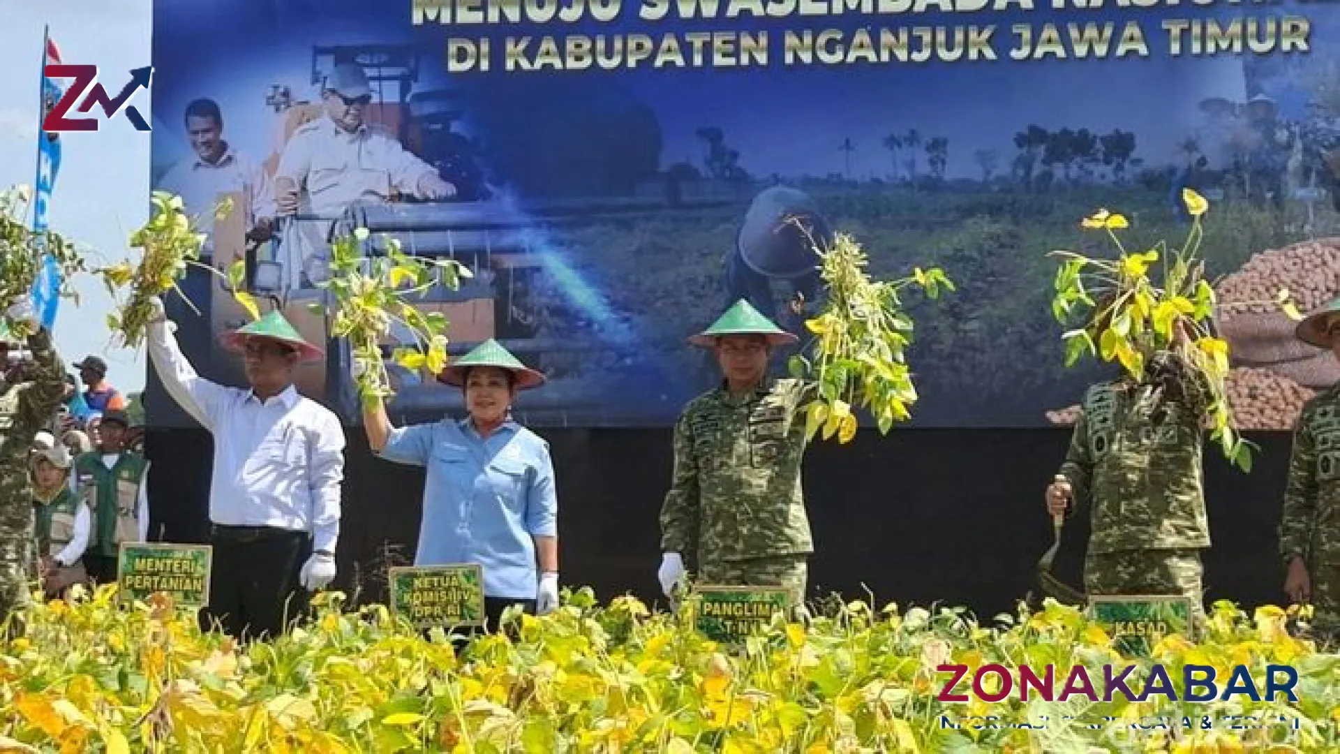 Strategi Swasembada Kedelai: Nganjuk Jadi Pionir Menuju Kemandirian Pangan Nasional