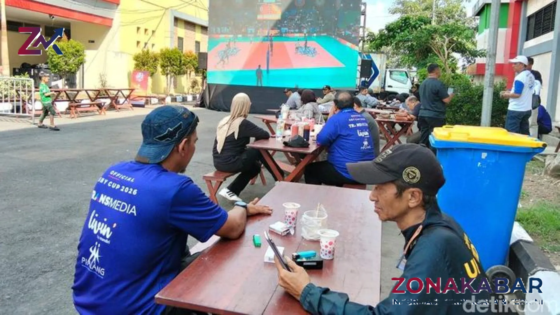 Panitia SBY Cup 2026 Hadirkan Giant Screen di Luar GOR Samapta, Solusi Seru Nonton Voli Sambil Wisata Kuliner