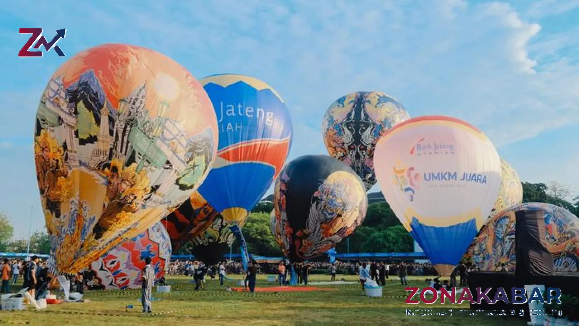 Diterjang Angin Kencang, Festival Balon Udara Alun-Alun Solo Terpaksa Dihentikan Demi Keselamatan