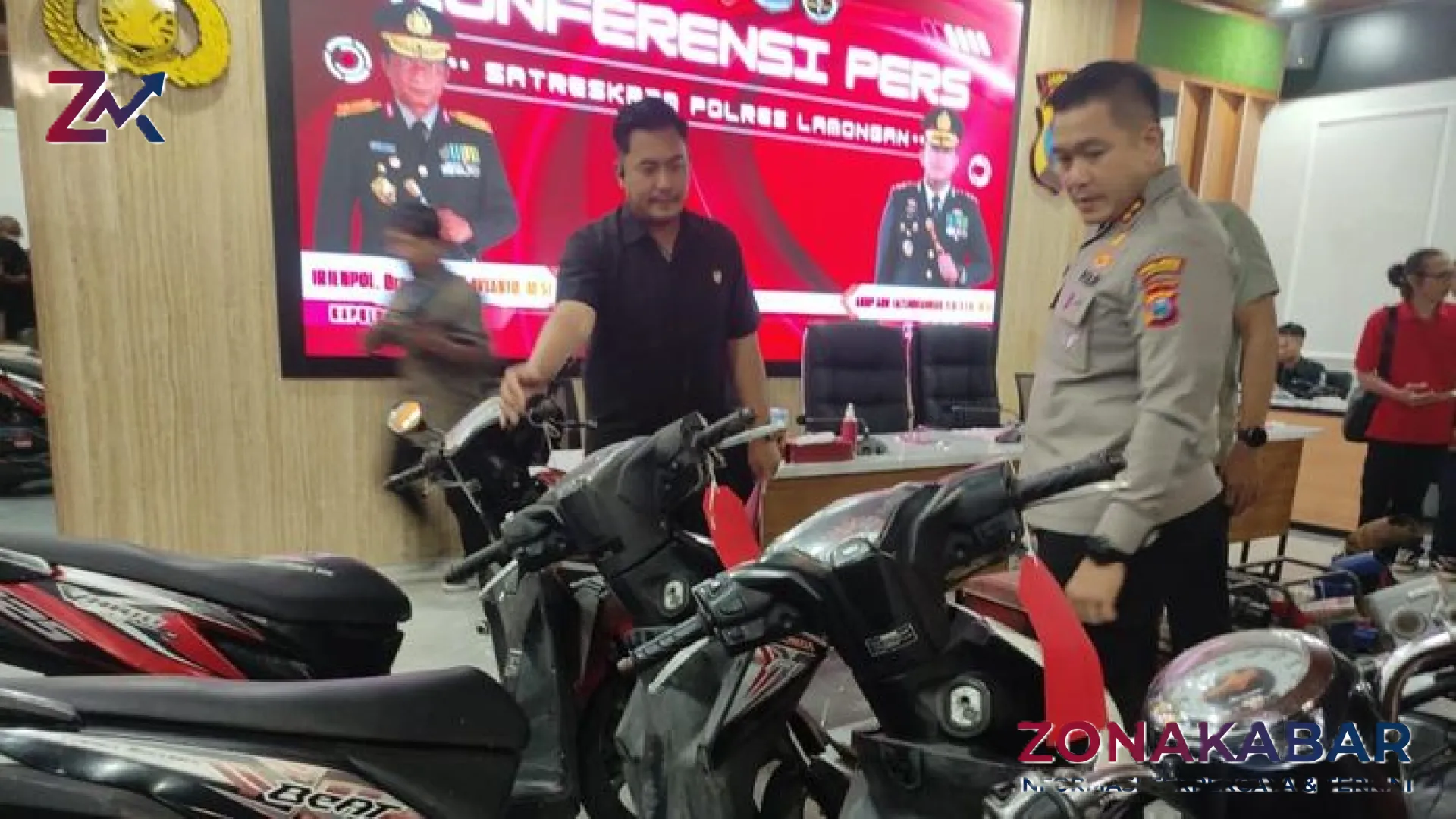Jejak Kriminal di Lamongan: Tim Jaka Tingkir Bekuk Maling Spesialis yang Gasak 3 Motor dalam 2 Hari