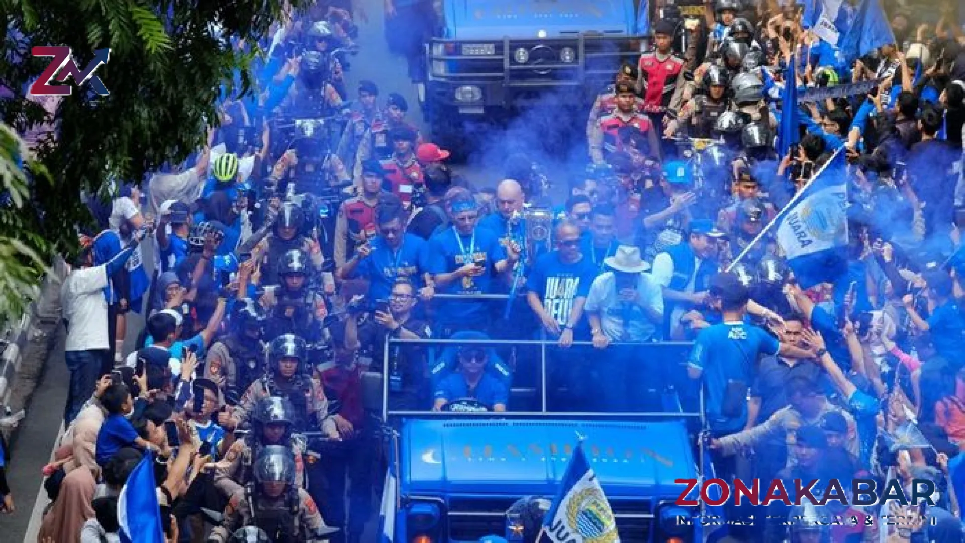 Rencana Mewah Konvoi Juara Persib Bandung: Simak Rute Lengkap dari Gedung Sate hingga Pesta di JPO Asia Afrika