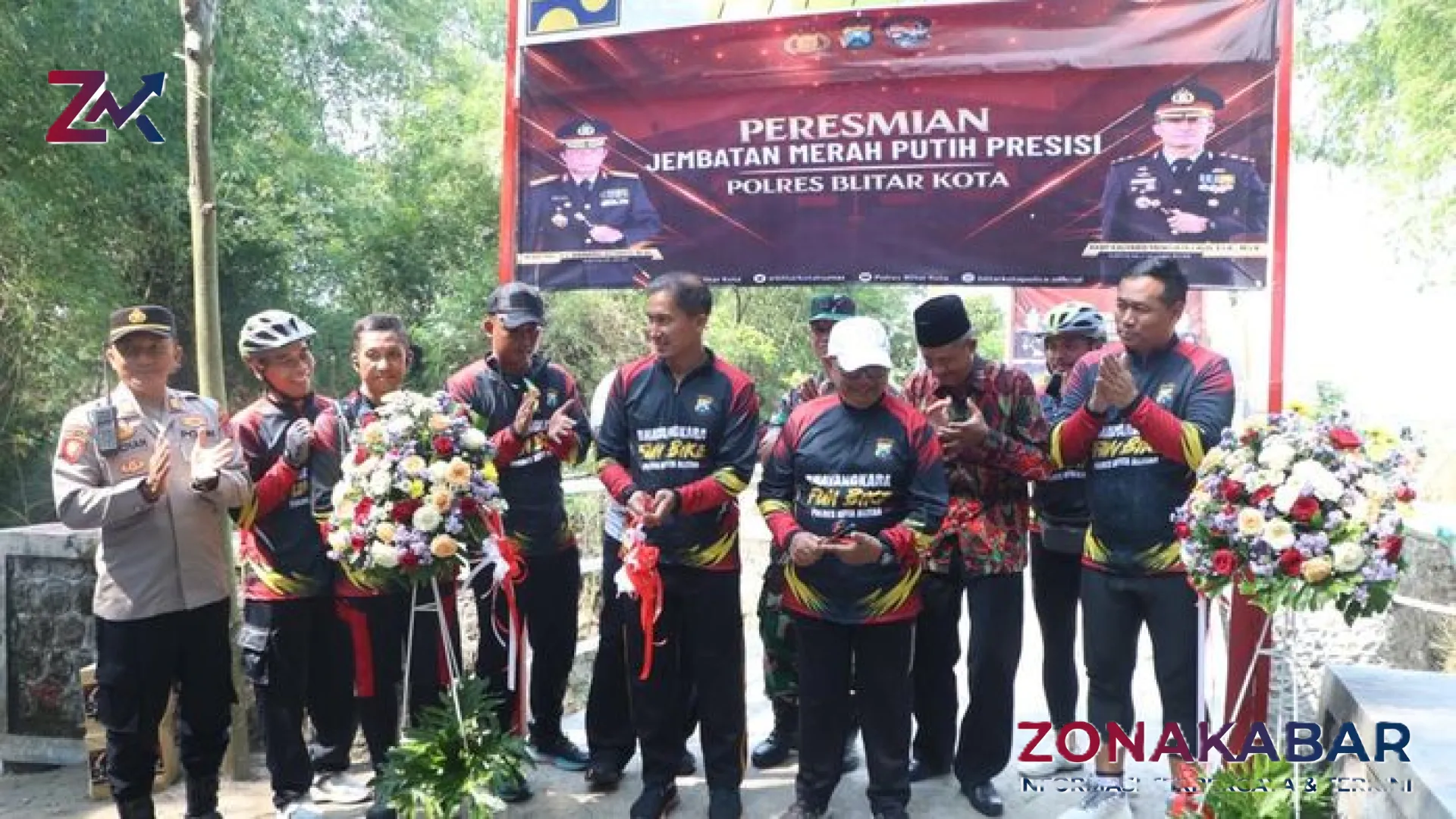 Membangun Harapan di Udanawu: Polres Blitar Kota Resmikan Jembatan Merah Putih Presisi Sebagai Nadi Ekonomi Baru