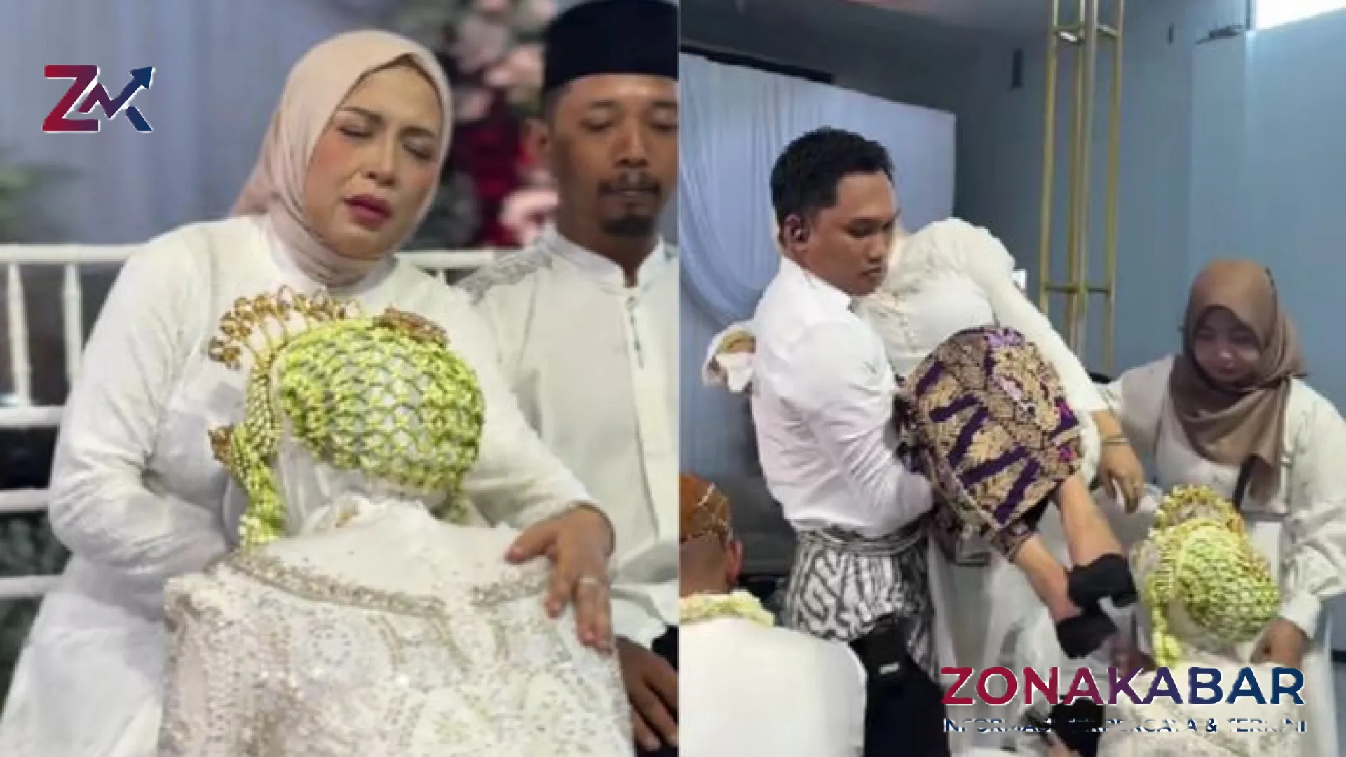 Drama Air Mata Berujung Goyang Heboh: Viral Ibu Pengantin di Jember Pingsan Saat Sungkeman, Pas Sadar Langsung Pimpin Aerobik
