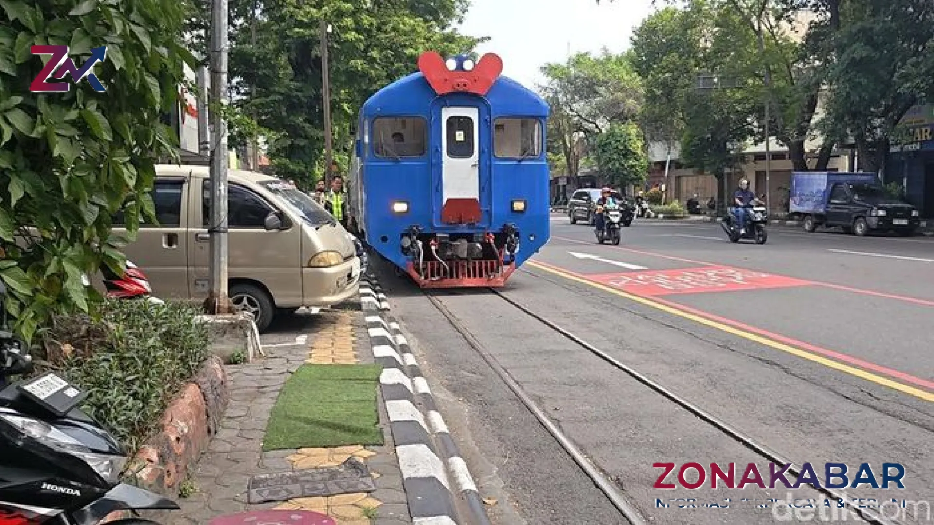 Drama di Jantung Kota Solo: Saat KA Batara Kresna ‘Menyerah’ pada Parkir Sembarangan di Jalan Slamet Riyadi