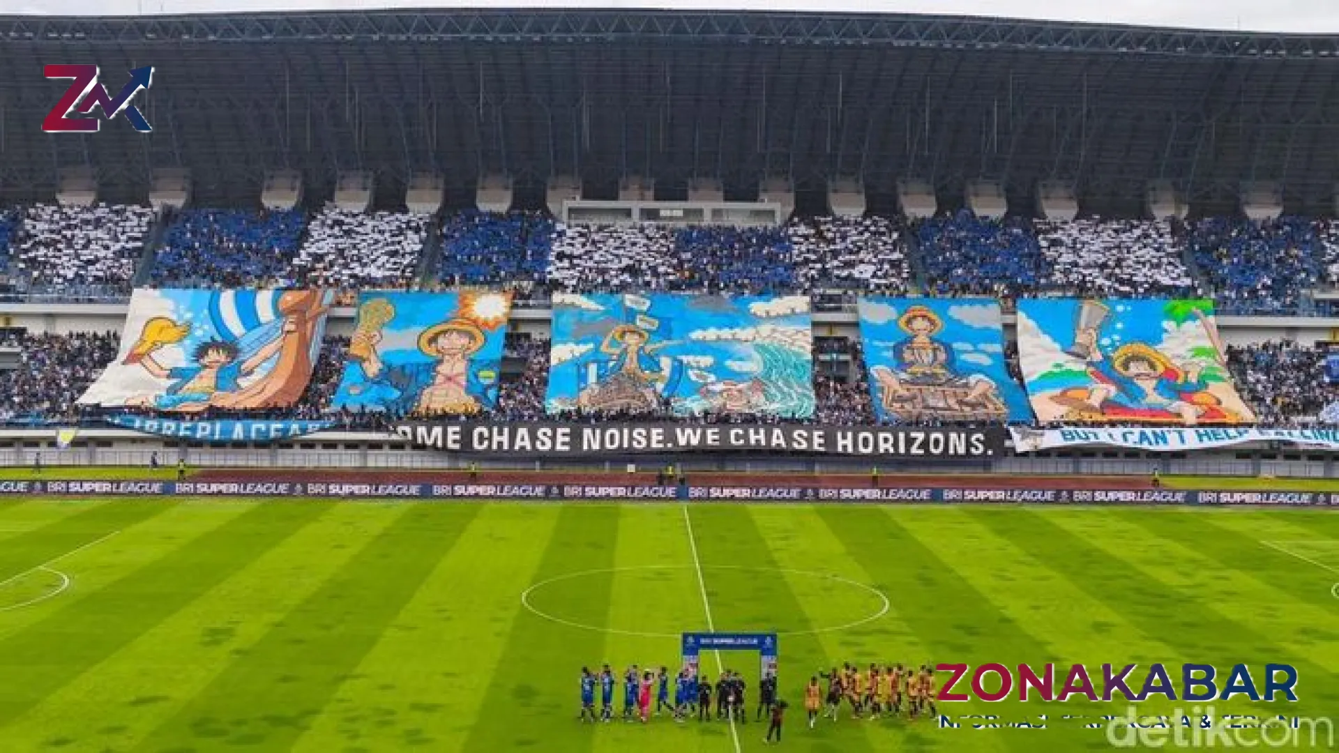Misi Juara di GBLA: Viking Persib Club Siapkan Koreografi Kolosal Sambut Laga Penentu Kontra Persijap