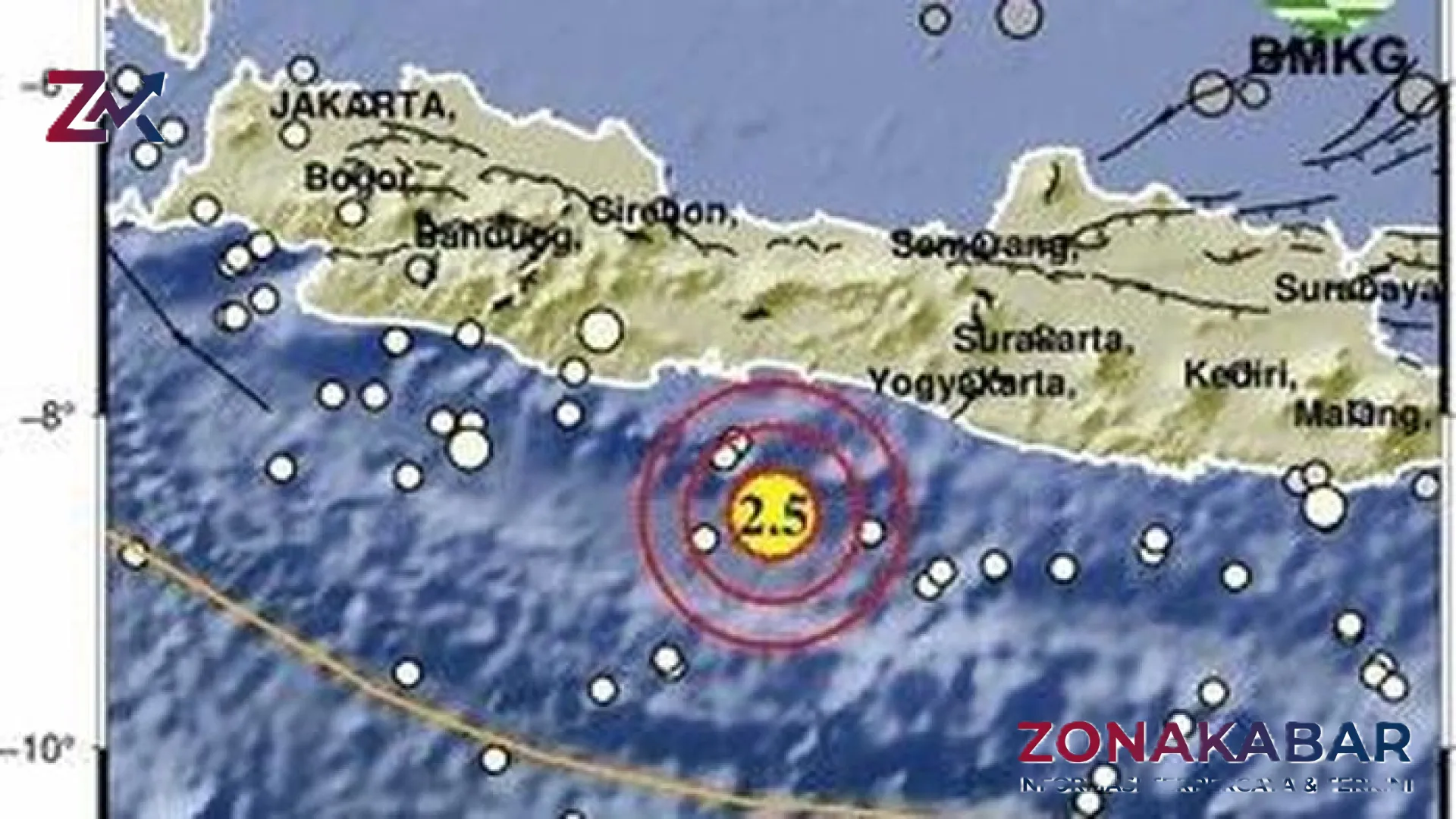 Gempa Magnitudo 2,5 Guncang Perairan Selatan Cilacap, BMKG Ingatkan Kewaspadaan di Pesisir Selatan Jawa