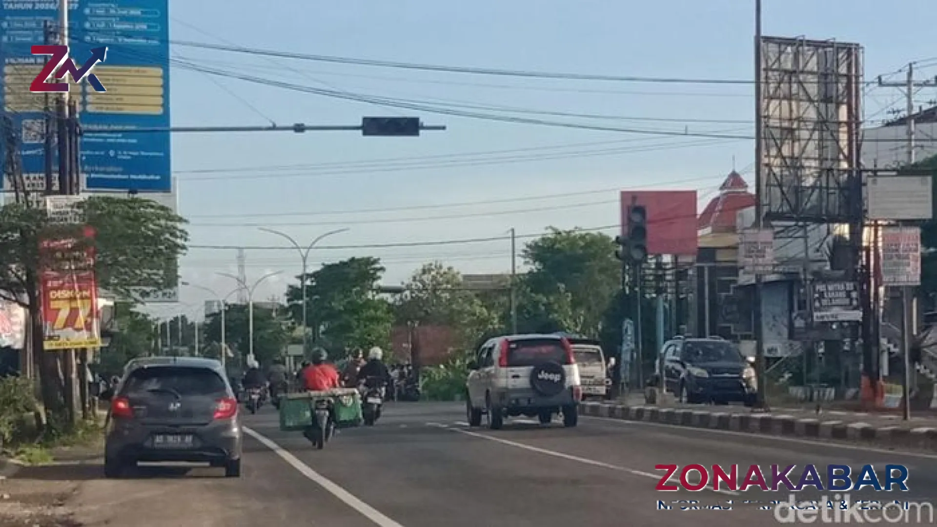 Ancaman Bahaya di Jalur Utama Solo-Jogja: Traffic Light Simpang Delanggu Padam Total, Pengendara Wajib Waspada