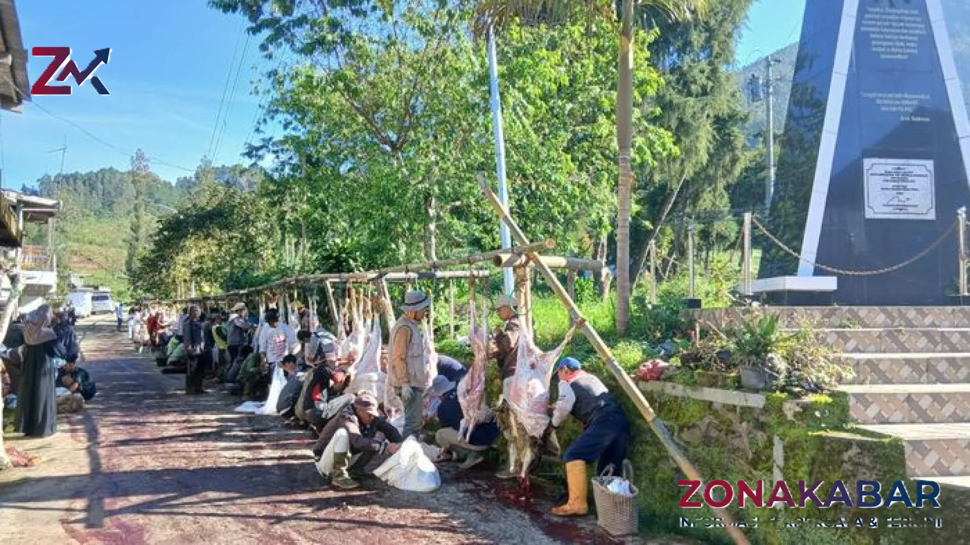 Lumbung Derma di Lereng Dieng: Dusun Krajan Banjarnegara ‘Banjir’ Daging Kurban, Pasokan Meluas hingga Lintas Kabupaten