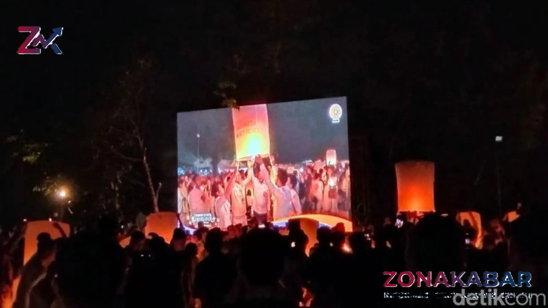 Pijar Kedamaian di Langit Borobudur: Momen Wakil Presiden Gibran Rakabuming Terbangkan Lampion Waisak yang Penuh Magis
