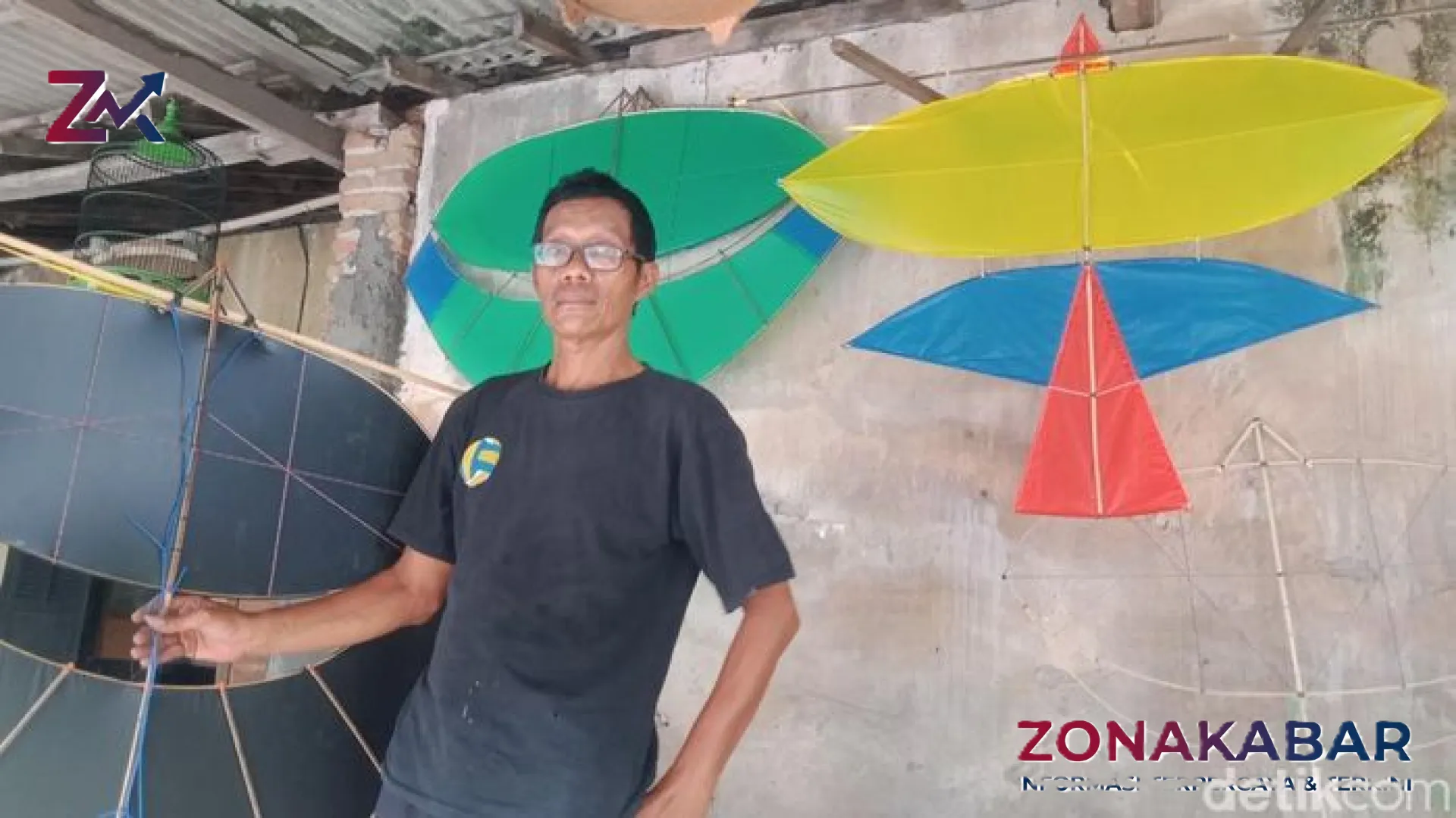 Menjemput Rezeki di Langit Kemarau: Kisah Inspiratif Purtopo, Sang Maestro Layangan Bapangan asal Klaten